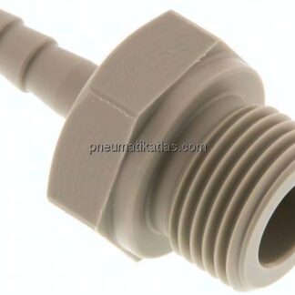 Gewindetülle G 1/2"-6 (1/4")mm, Polypropylen (beige)
