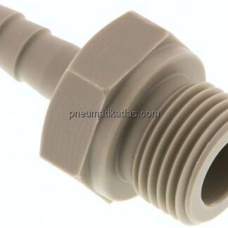 Gewindetülle G 1/2"-8 (5/16")mm, Polypropylen (beige)