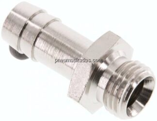 Gewindetülle G 1/4"-10mm, Messing vernickelt