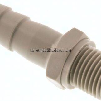 Gewindetülle G 1/4"-10mm, Polypropylen (beige)