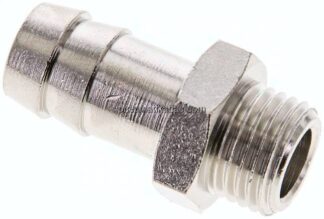 Gewindetülle G 1/4"-12mm, Messing vernickelt