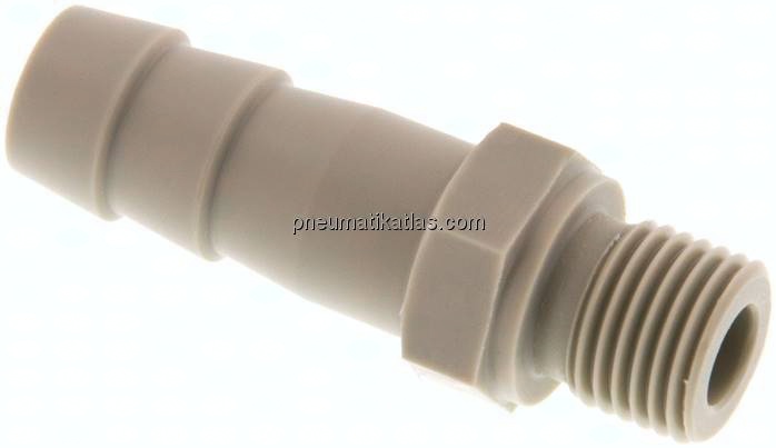 Gewindetülle G 1/4"-12mm, Polypropylen (beige)