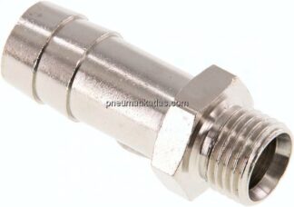 Gewindetülle G 1/4"-13 (1/2")mm, Messing vernickelt