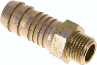 Gewindetülle G 1/4"-13 (1/2")mm, Stahl verzinkt