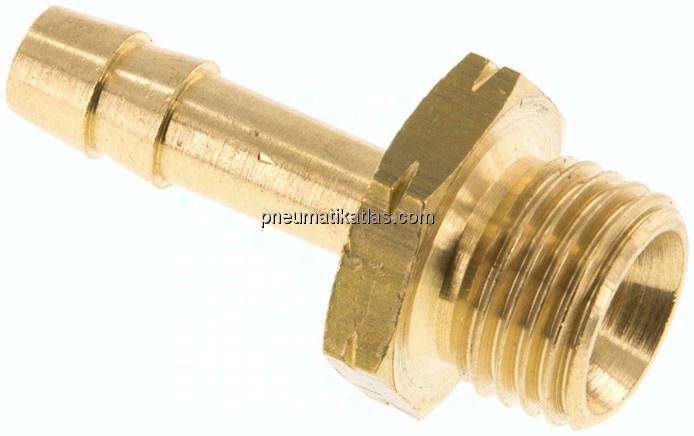 Gewindetülle m. Linksgewinde G 1/4" LH-6 (1/4")mm, Messing