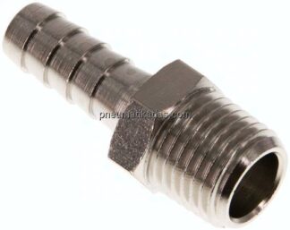 Gewindetülle R 1/4"-8 (5/16")mm, Messing vernickelt