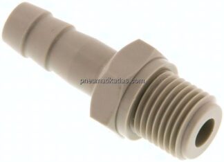 Gewindetülle G 1/4"-8 (5/16")mm, Polypropylen (beige)