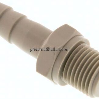 Gewindetülle G 1/4"-8 (5/16")mm, Polypropylen (beige)