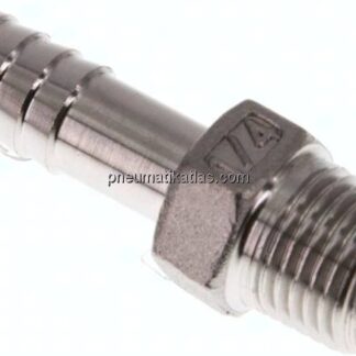 Gewindetülle R 1/4"-9 (3/8")mm, 1.4408