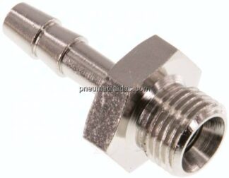 Gewindetülle G 1/8"-4mm, Messing vernickelt