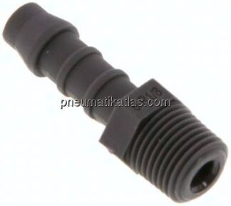 Gewindetülle R 1/8"-6 (1/4")mm, PA 6