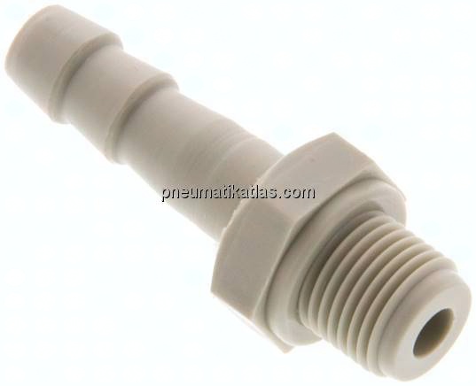 Gewindetülle G 1/8"-6 (1/4")mm, Polypropylen (beige)