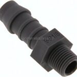 Gewindetülle R 1/8"-9 (3/8")mm, PA 6