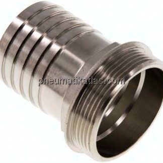 Gewindetülle G 2"-50 (2")mm, Messing vernickelt