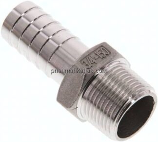 Gewindetülle NPT 3/4"-19 (3/4")mm, 1.4408