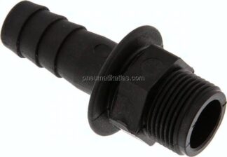 Gewindetülle G 3/4"-19 (3/4")mm, Polypropylen (schwarz)