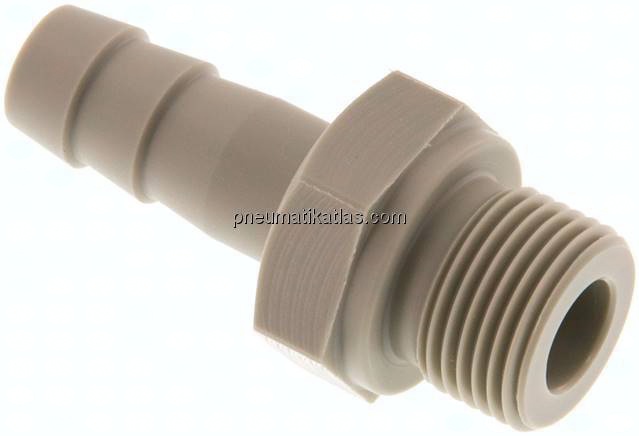 Gewindetülle G 3/8"-10mm, Polypropylen (beige)