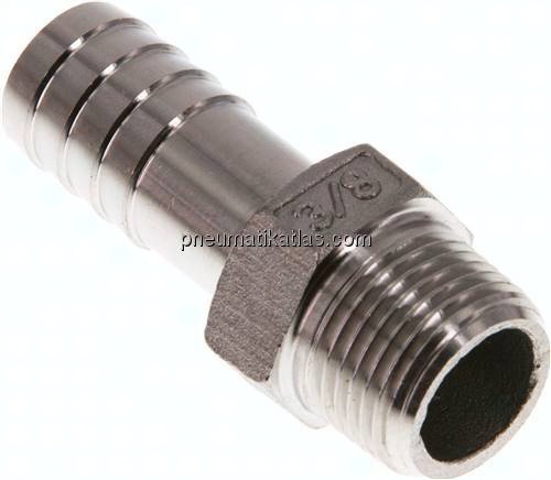 Gewindetülle R 3/8"-13 (1/2")mm, 1.4408