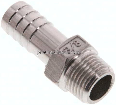 Gewindetülle NPT 3/8"-13 (1/2")mm, 1.4408