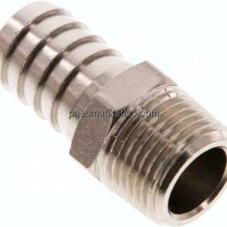 Gewindetülle R 3/8"-13 (1/2")mm, Messing vernickelt