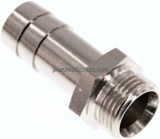 Gewindetülle G 3/8"-13 (1/2")mm, Messing vernickelt