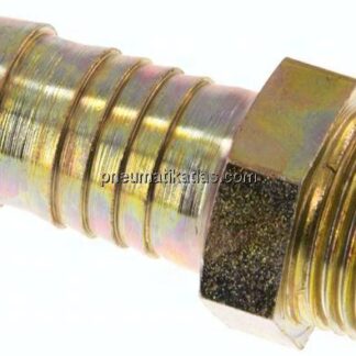 Gewindetülle G 3/8"-13 (1/2")mm, Stahl verzinkt