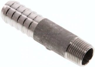 Gewindetülle ohne Bund R 3/8"-16 (5/8")mm, 1.4571