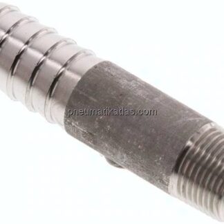 Gewindetülle ohne Bund R 3/8"-16 (5/8")mm, 1.4571