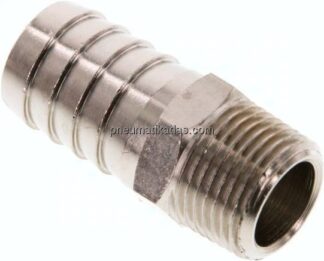 Gewindetülle R 3/8"-16 (5/8")mm, Messing vernickelt