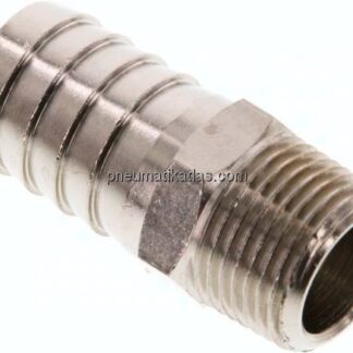 Gewindetülle R 3/8"-16 (5/8")mm, Messing vernickelt