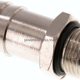 Gewindetülle mit O-Ring G 3/8"-16 (5/8")mm, Messing vernickelt