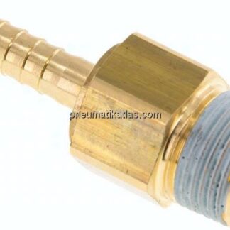 Gewindetülle, drehbar R 3/8"-6 (1/4")mm, Messing, PN 12