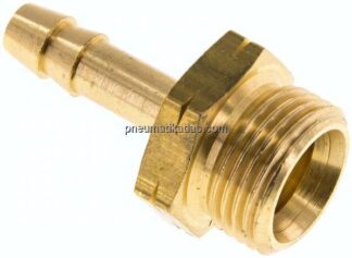 Gewindetülle m. Linksgewinde G 3/8" LH-6 (1/4")mm, Messing