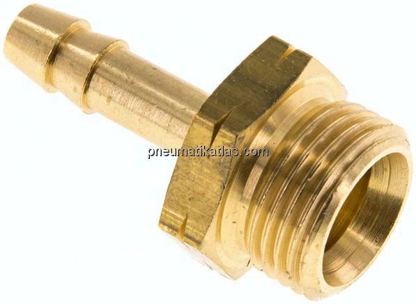Gewindetülle m. Linksgewinde G 3/8" LH-6 (1/4")mm, Messing