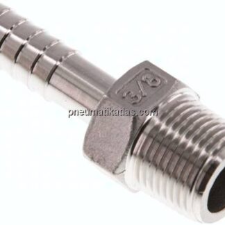 Gewindetülle R 3/8"-9 (3/8")mm, 1.4408
