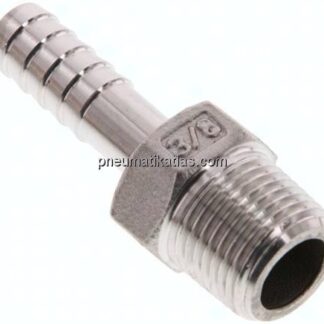 Gewindetülle NPT 3/8"-9 (3/8")mm, 1.4408