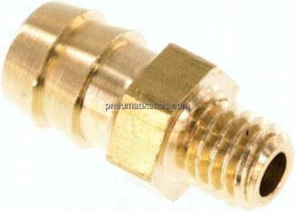 Gewindetülle M 5-6 (1/4")mm, Messing