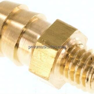 Gewindetülle M 5-6 (1/4")mm, Messing