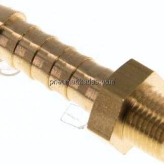 Gewindetülle M 8x0,75-6 (1/4")mm, Messing