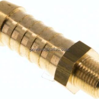 Gewindetülle M 8x0,75-9 (3/8")mm, Messing