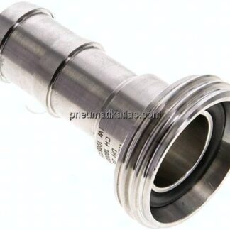Schlauchgewindestutzen (Milchgew.) Rd 52 x 1/6"-25 (1")mm