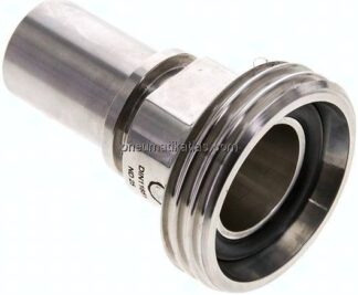 Schlauchgewindestutzen (Milchgew.) Rd 52 x 1/6"-25 (1")mm