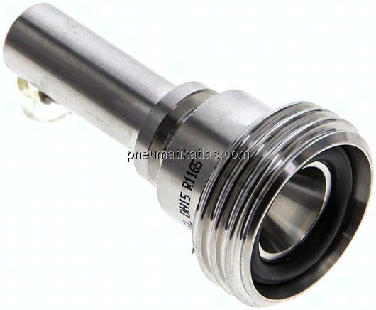 Schlauchgewindestutzen (Milchgew.) Rd 34 x 1/8"-13 (1/2")mm