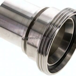 Schlauchgewindestutzen (Milchgew.) Rd 95 x 1/6"-63 (2-1/2")mm