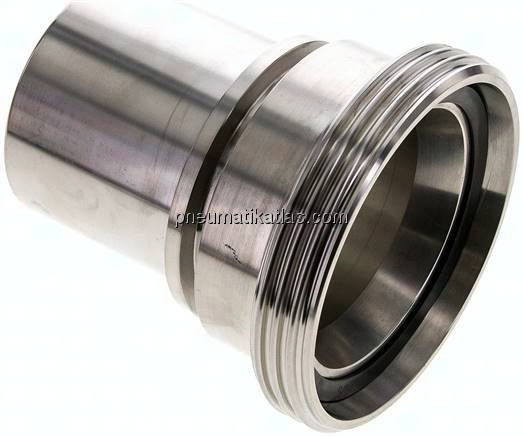 Schlauchgewindestutzen (Milchgew.) Rd 95 x 1/6"-63 (2-1/2")mm