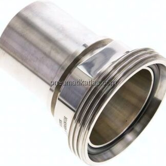 Schlauchgewindestutzen (Milchgew.) Rd 95 x 1/6"-65 (2-1/2")mm
