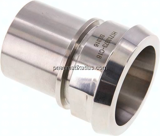 Schlauchkegelstutzen (Milchgew.) 68mm Kegel-50 (2")mm