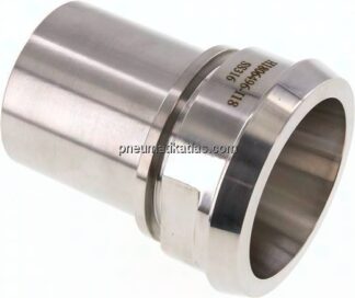 Schlauchkegelstutzen (Milchgew.) 86mm Kegel-63 (2-1/2")mm