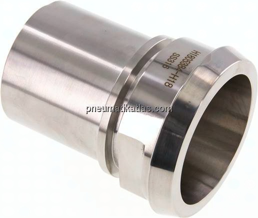Schlauchkegelstutzen (Milchgew.) 86mm Kegel-65 (2-1/2")mm