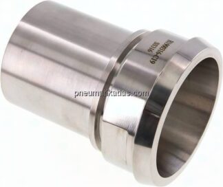 Schlauchkegelstutzen (Milchgew.) 100mm Kegel-75 (3")mm